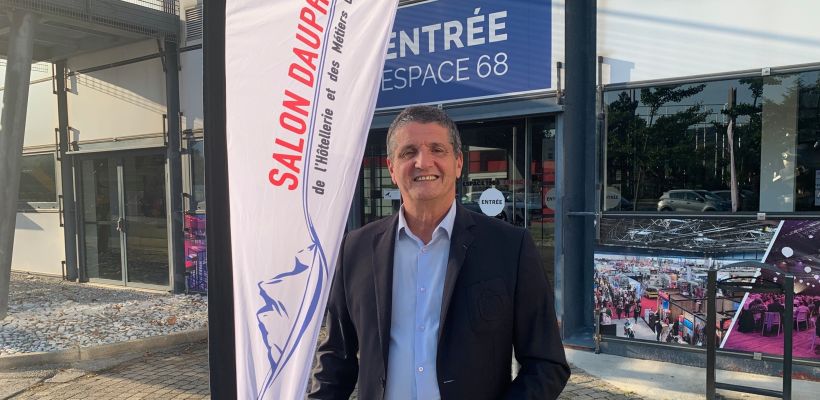 Patrick Mérenchole, fier de présenter en avant-première le Salon Dauphinois qui se tiendra à Grenoble du 13 au 15 octobre prochain